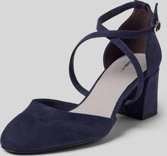 Tamaris Tamaris Pumps mit Dornschlie&szlig;e in Dunkelblau, Gr&ouml;&szlig;e 36
