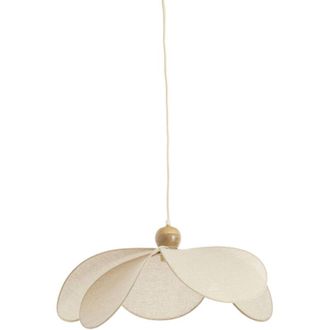 Light & Living Light & Living - L&aacute;mpara Colgante - Lavriria - Natural - Textil