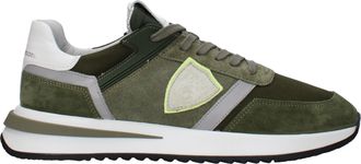 Philippe Model Sneakers Tropez 2.1 Uomo Camoscio Verde/Verde Militare