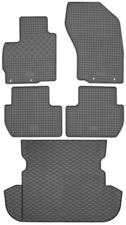 OEM Juego De Alfombrillas De Goma Para Coche Y Alfombrilla Para Maletero Para Mitsubishi Outlander Suv (marzo De 2007 A Agosto De 2012)