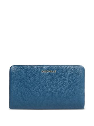 Coccinelle zip-up wallet - Blue