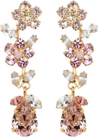 Jennifer Behr Freesia Drop Earrings in Vintage Rose at Nordstrom