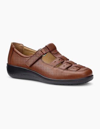 Hotter Womens Teagan Womens Shoes - Brown - Size: 6.5
