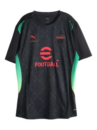 Puma Ac Milan x Off-White Pre-Match T-shirt - Zwart