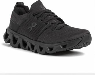 On Mens Cloudswift 4 Shoes In Black Eclipse