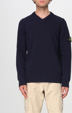 Stone Island Maglia a v Stone Island con logo