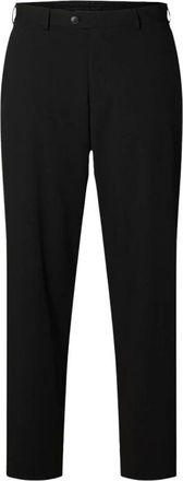 Selected Broeken, Heren, Zwart, 4Xl, Polyester, Loose Liam Flex Broeken