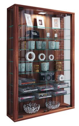ebuy24 Ebuy24 - Estuche De Vidrio Vcm Colgante Estuche De Cristal Con Vidrio De Seguridad Esg Dimensiones: Al. 91 X An. 59 X T. 18 Cm Estuche Colgante De Vid
