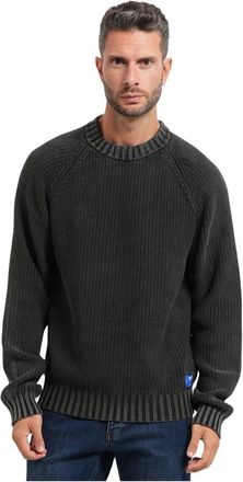 HUGO BOSS Sondye-1 Trui - Heren - Ronde hals truien - Zwart - S - Katoen - Truien & Vesten