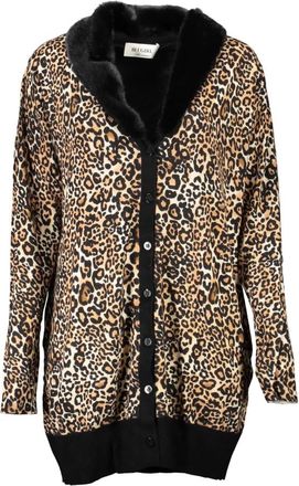 Blugirl Zwarte Cardigan met Lange Mouwen - Dames - Vesten - Zwart - XS - Truien & Vesten