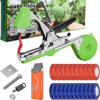 OEM M&aacute;quina Para Atar Plantas, Aluminio, Ergon&oacute;mica, Cinta Adhesiva, Cuchilla De Repuesto, Grapas, Jardiner&iacute;a