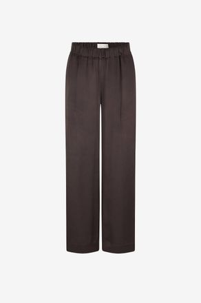 Liberowe Weite Hose aus Satin Palazzo