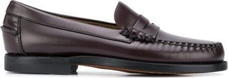 Sebago Classic Dan Moccasin Stitching Leather Loafers