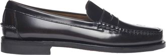 Sebago Brown Classic Dan Loafer in Burgundy