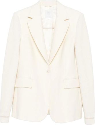 Eleventy Dames, Jassen, Wit, Maat: M Wol