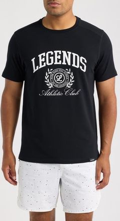 Legends Aviation Varsity Crest Graphic T-Shirt in Black at Nordstrom, Size X-Large