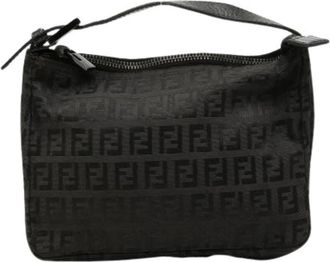 Fendi Borsa Mini Pre-owned in Tela - - Pre-owned - Donna - Nero - ONE SIZE