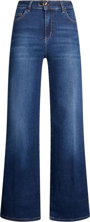 Liu Jo Jeans svasati con logo - Blu