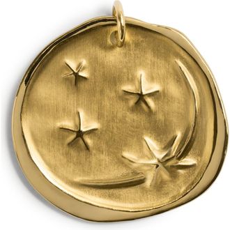 Monica Vinader Cosmic Ancient Coin Pendant in 18K Gold Vermeil at Nordstrom