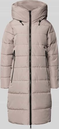 Khujo Regular Fit Steppmantel mit gefüttertem Stehkragen Modell Jilia in Beige, Größe XXL