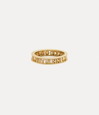 Vivienne Westwood Westminster Ring Gold Silver Unisex