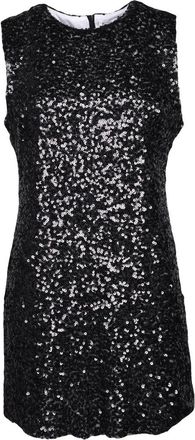 Meimeij Sequin Sheath Dress - Black