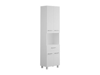 Vente-Unique Vente-unique - Colonna Per Bagno Su Piede 180 Cm Bianco - Minela