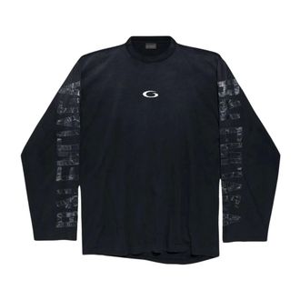 Balenciaga Hombre, Camisetas, Negro, Talla: L