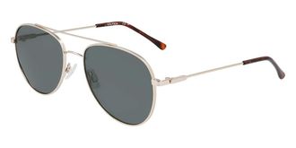 Nautica N2244S Polarized 717 Mens Sunglasses Gold Size 55