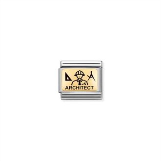 Nomination Unisex Occupational Composable Classic Links In Architect