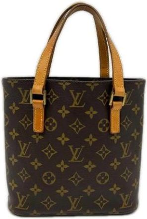 Louis Vuitton Pre-owned Vintage Monogram Handbag - Dames - Vintage Handtas - Bruin - ONE Size - Leer - Vintage