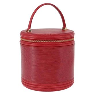 Louis Vuitton Pre-owned Cannes Handbag - Dames - Pre-owned - Rood - Maat: ONE Size Leer