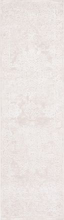 Safavieh Alfombra contempor&aacute;neo de poli&eacute;ster beige/blanco, 69 x 183 cm