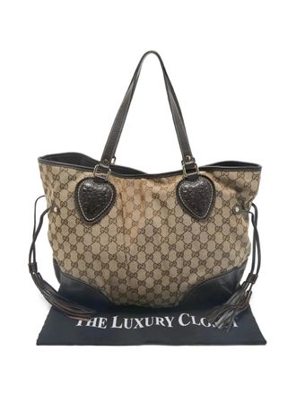 Gucci Borsa tote con monogramma anni 2000 - Toni neutri