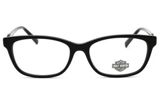 Harley-Davidson HD0578 Rectangular Acetate Eyeglasses - Black