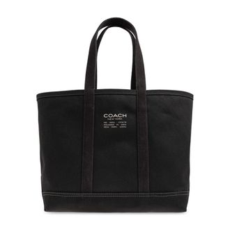 Coach Utility Tote - Heren - Shoppers - Zwart - ONE Size - Katoen - Tassen