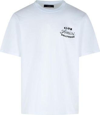 Amiri White Cotton T-Shirt