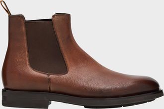Santoni Men & apos;s Enver Casual Leather Chelsea Boots