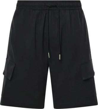 Giuliano Galiano Korte Broeken, Heren, Zwart, S, Rudolh Shorts