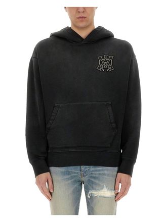 パーカー・フーディ AMIRI SS25 Slate cotton sweatshirt (AMJYHD1080 BLACK) AMIRI FW25 'MA Shotgun' hoodie (AMJYHD1041 BLACK) (AMIRI