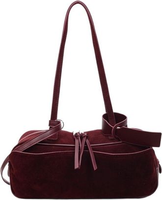 Generic Compatible For Womens Shoulder Bag, Retro Style Large Capacity Handbag, Briefcase(Burgundy)