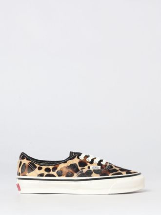 Vans Authentic Premium Sneakers in Pony Hair with Animal and Polka Dot Print