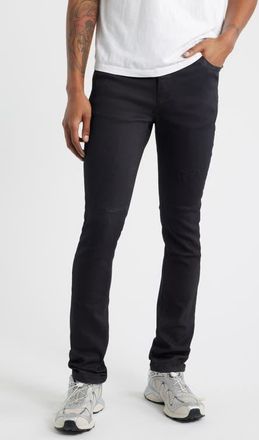Rta Bryant Mid Rise Skinny Jeans in Dusty Navy Triple Cross at Nordstrom, Size 29