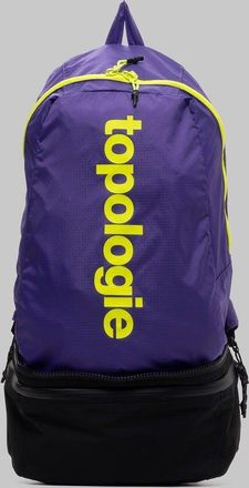 Topologie Bags Convert Daypack Black / Electric Purple Tech Sateen