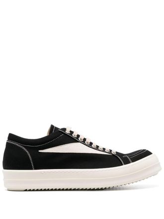 Rick Owens Leren sneakers - Zwart