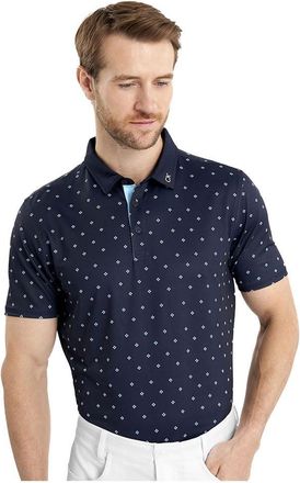 Calvin Klein Mens Riverton Polo Shirt - Navy - XXL