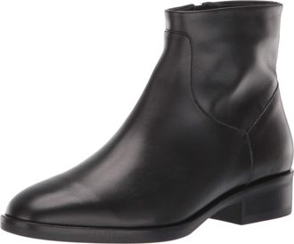 Clarks Womens Pure Rosa Fashion Boot, Black Leather, 4 UK