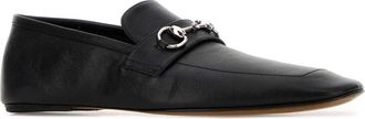 Gucci Mens Leather Loafer Black Calf Skin