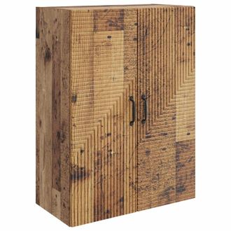 vidaXL Armario De Pared Madera Envejecida 66 X 34,5 X 90 Cm Vidaxl