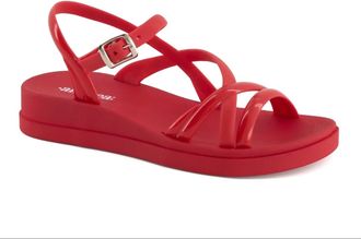 Andrea Womens Classy Sandal In Red